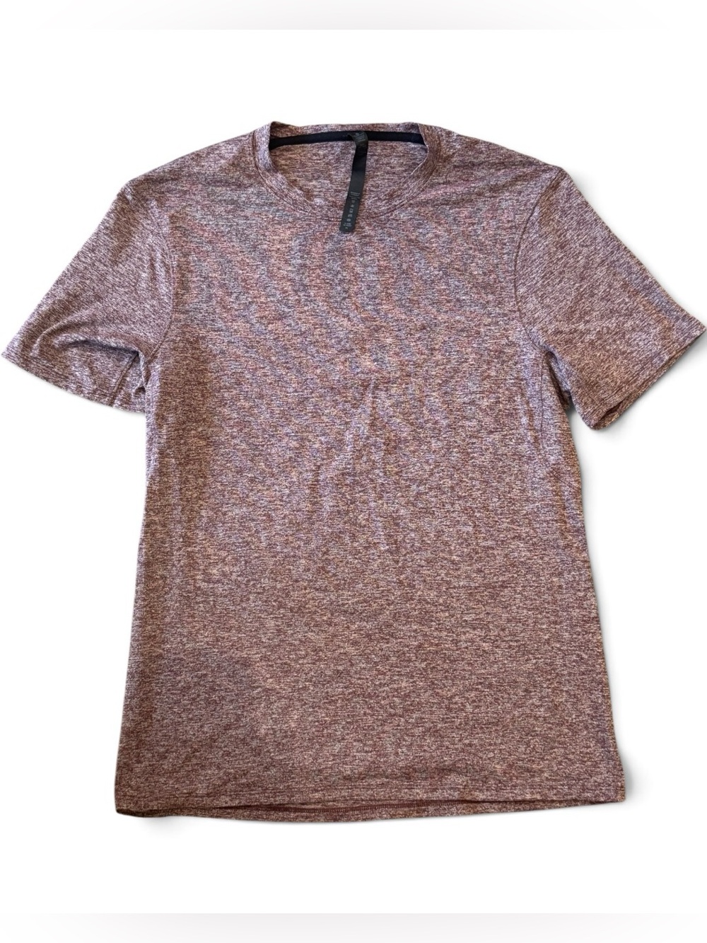 lululemon Short Sleeve Shirt Heathered Maroon Men’s M